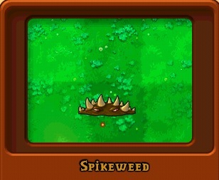 spikeweed plants vs zombies